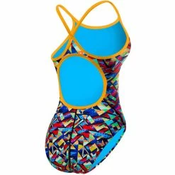 TYR Women's Mosaic Diamondfit Swimsuit - 2019 5 TYR Women's Mosaic Diamondfit Swimsuit - 2019 -Women's Swim Sales BACK 38700.1544035104