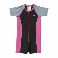 TYR Girls Solid Thermal Swim Suit - 2023