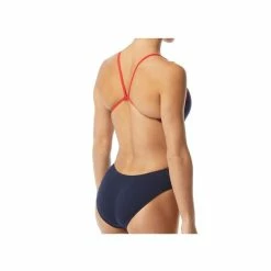 TYR Women's TYR Big Logo USA Cutoutfit Swimsuit - 2021 -Women's Swim Sales back 72479.1562869504