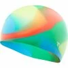 TYR Tie Dye Junior Swim Cap - 2023 1 TYR Tie Dye Junior Swim Cap - 2023 -Women's Swim Sales blueyellow 24035.1544195445