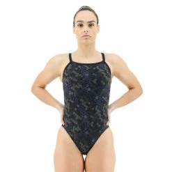 TYR Women's Carbon Hex Diamond Controlfit Swimsuit - 2023