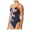 TYR Women's TYR Big Logo USA Cutoutfit Swimsuit - 2021 2 TYR Women's TYR Big Logo USA Cutoutfit Swimsuit - 2021 -Women's Swim Sales front 89548.1562869502